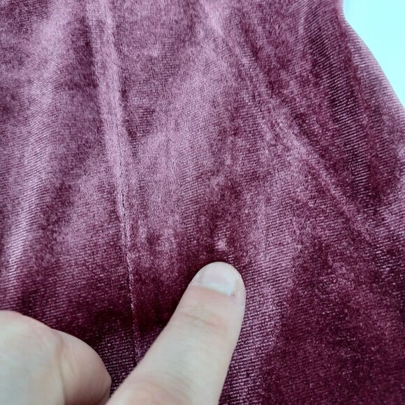 WYLDR Isabelle Velvet Mini Dress With Twist Front Detail In Pink Women's S Party - Picture 10 of 11